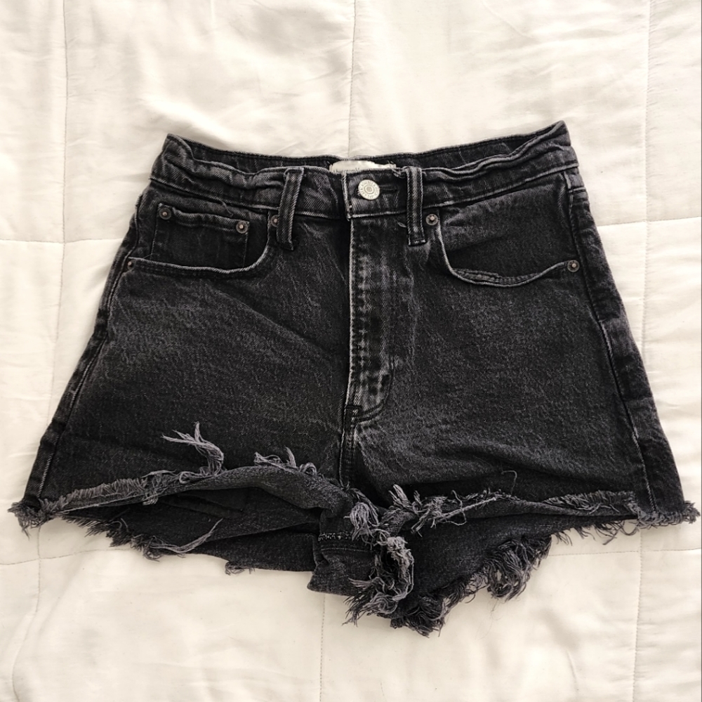 ABERCROMBIE Size 26/2 90s Relaxed Cutoff Shorts